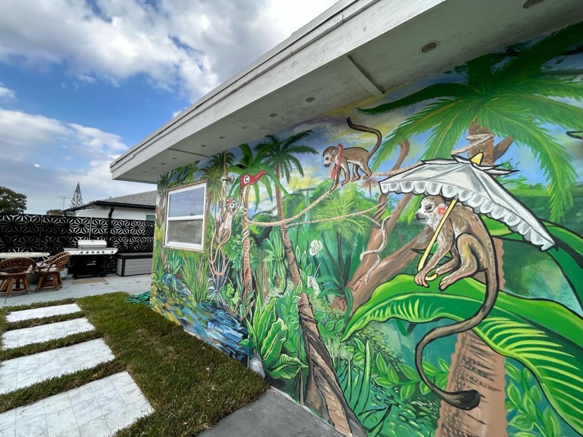 Jungle Cottage With Luxury Pool, Hot Tub And More! Lake Worth Beach Exteriör bild